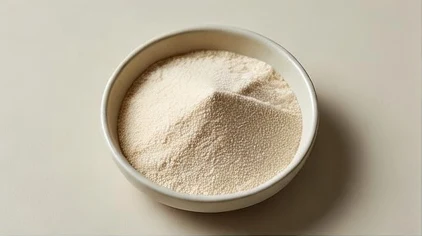 Ilustración editorial de Psyllium: estructura para pan sin gluten